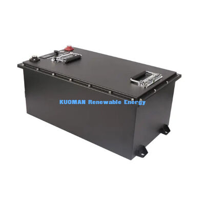 KM 72V -100Ah کارت گلف سفارشی با باتری LiFePO4 8000 چرخه
