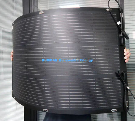 پنل خورشیدی انعطاف‌پذیر فیلم نازک ETFE 100 وات 210 وات پنل‌های خورشیدی برای راه‌حل‌های انرژی انعطاف‌پذیر و سبک