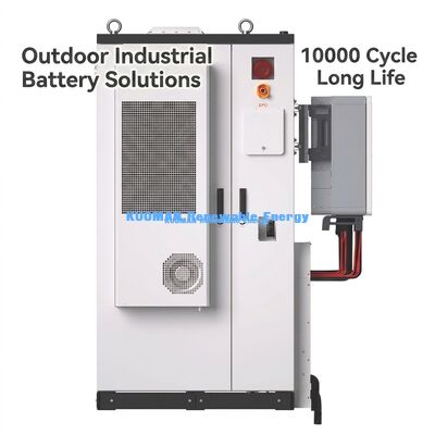باتری ذخیره‌سازی انرژی تجاری ESS با ظرفیت 215 کیلووات ساعت برای کاهش پیک و حفاظت IP65