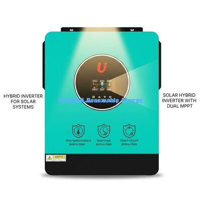 BSR IP65 6KW Inverter هیبریدی با نظارت WiFi و عملکرد موازی برای سیستم های انرژی خورشیدی خانگی