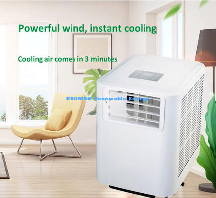 R290 محیط زیست دوستانه 9000 BTU تهویه مطبوع قابل حمل گرمای دوگانه خنک کننده کم سر و صدا Casters متحرک اتاق AC تلفن همراه