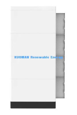 KM NEW POWER 51.2V 400Ah باتری LiFePO4 قابل جمع و جور با نظارت در زمان واقعی برای ذخیره انرژی خانگی