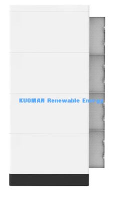 KM NEW POWER 51.2V 400Ah باتری LiFePO4 قابل جمع و جور با نظارت در زمان واقعی برای ذخیره انرژی خانگی