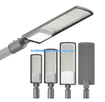 50W-200W نور خورشیدی LED در خیابان در خارج IP66 ضد آب با 50000 ساعت عمر برای پارکینگ و بزرگراه ها