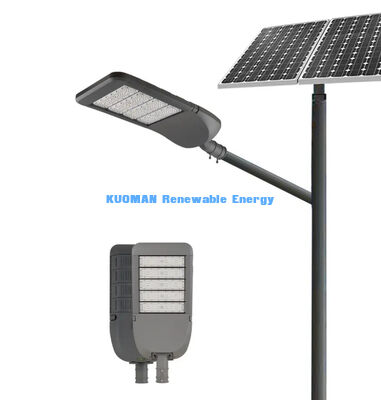 50W IP65 ضد آب آلومینیوم نور خورشیدی خیابان با تکنولوژی LED برای روشنایی جاده های بیرونی