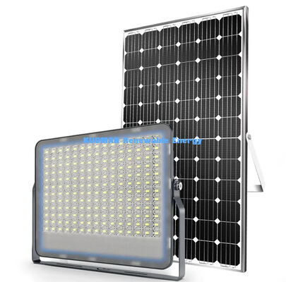 چراغ سیلابی خورشیدی با سنسور حرکت، ضد آب IP65، با لومن بالا 15000 برای نورپردازی فضای باز
