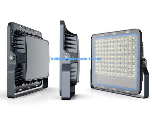 چراغ سیلابی خورشیدی با سنسور حرکت، ضد آب IP65، با لومن بالا 15000 برای نورپردازی فضای باز
