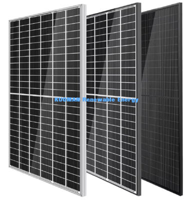 پانل خورشیدی 500W-600W با بهره وری 22٪ و مقاومت IP65 در برابر آب و هوا برای تولید برق صنعتی