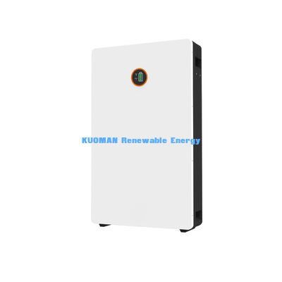 KM 48V 200Ah LiFePO4 خانه باتری ذخیره سازی با 10.24 کیلو وات ساعت ظرفیت و 8000+ چرخه برای ذخیره سازی انرژی مسکونی