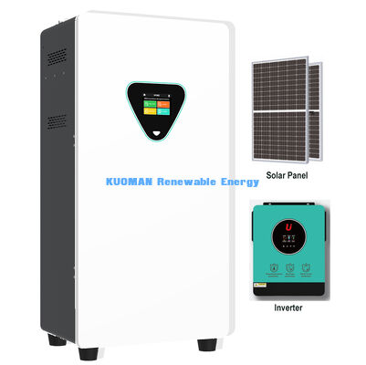 51.2V 300Ah سیستم باتری هیبریدی خورشیدی LiFePO4 با 6000 چرخه برای برق اضطراری خارج از شبکه خانگی