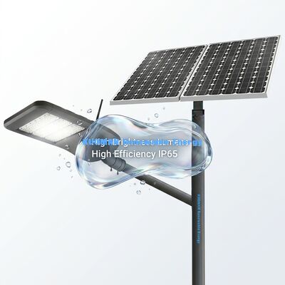 چراغ های خیابانی هوشمند خورشیدی با اینترنت اشیا 4G، مدیریت متمرکز و IP66 ضد آب برای شهرهای هوشمند
