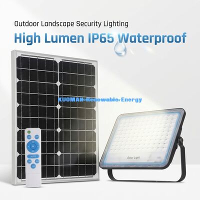 IP65 ضد آب 15000LM نور فلج خورشیدی با سنسور حرکت برای امنیت بیرونی
