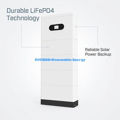 KM New Power 51.2V 400Ah LiFePO4 سیستم ذخیره سازی باتری خانگی با ظرفیت 10.24KWh ~ 30.72KWh و عمر 6000 چرخه
