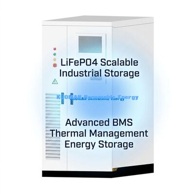 سیستم ذخیره سازی انرژی تجاری لیتیوم یون 100KWh با باتری ESS 768V برای کاربردهای صنعتی