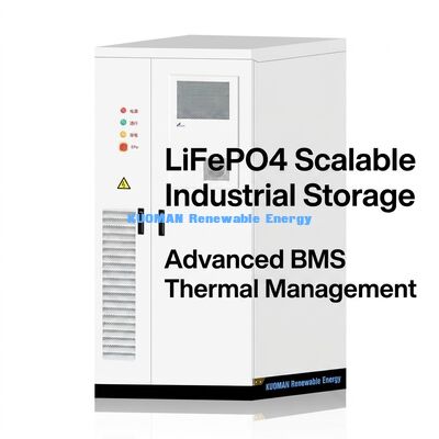 107.52KWh ظرفیت باتری ESS تجاری با فناوری LiFePO4 و سیستم مقیاس پذیر برای ذخیره انرژی صنعتی