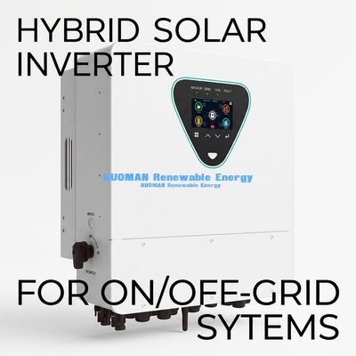 اینورتر خورشیدی هیبریدی BSR 6KW با درجه بندی IP65 و عملکرد موازی برای استفاده خانگی و تجاری