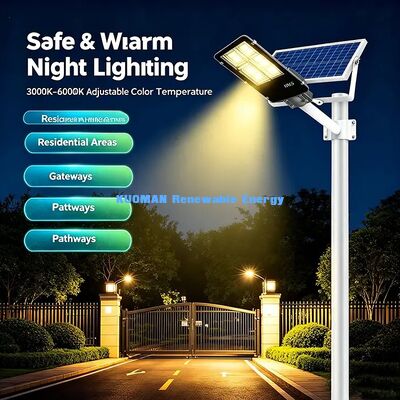 200 300 وات CCC C-Tick EMC گواهی شده Split Solar Street Light صادرات جهانی تایید شده