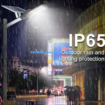 چراغ خیابانی خورشیدی جداگانه با لومن بالا و کنترل از راه دور 2.4G