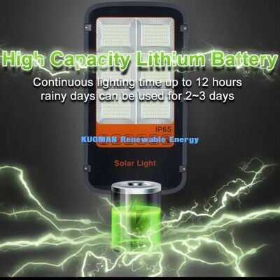 6000K Daylight Solar Road Light Long Battery Life for Rural Village Road
