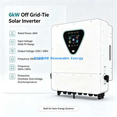 تمام در یک شارژر هیبریدی خورشیدی 6KW