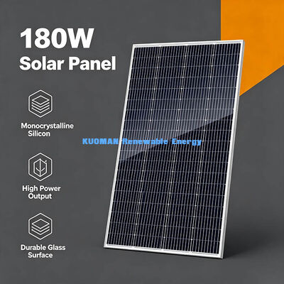 باتری خورشیدی مونو PV 180-190W برای کمپر وان و کاروان