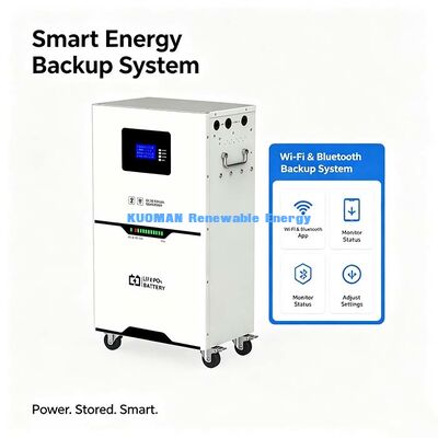 51بسته باتری خورشیدی LiFePO4.2V 100Ah ، 6000 چرخه عمر برای پشتیبان گیری مسکونی